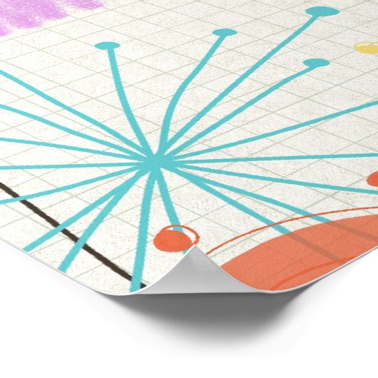 Instagram-Foto-Collage Poster (Ecke)