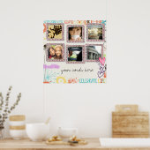 Instagram-Foto-Collage Poster (Küche)