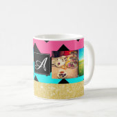 Instagram Foto-Collagen-Tasse Kaffeetasse (VorderseiteRechts)