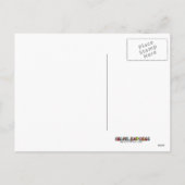 instagram Foto Weihnachtskarten Feiertagspostkarte (Rückseite)