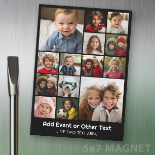 Instagram-Fotocollage - Bis zu 14 Fotos - Magnet