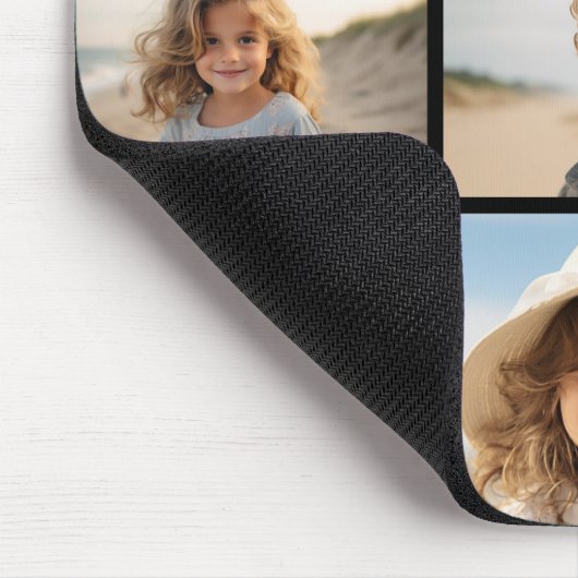 Instagram-FotoCollage mit 9 Fotos Mousepad (Ecke)
