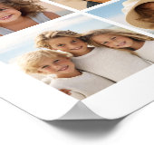 Instagram-FotoCollage mit 9 Fotos Poster (Ecke)