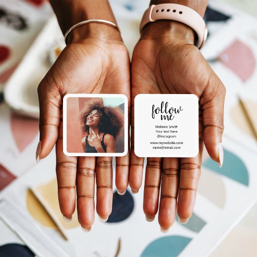 Instagram Fotograf Foto minimale Fotografie Telefonnummerkarte