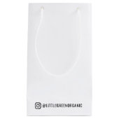 Instagram-Geschenktaschen | Ihr Name Kleine Geschenktüte (Vorderseite)