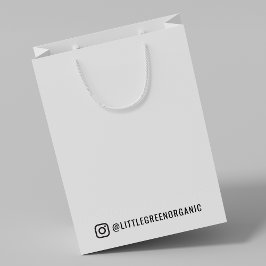 Instagram-Geschenktaschen | Ihr Name Kleine Geschenktüte
