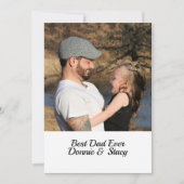 Instagram Hinzufügen von Fotoquotierungsnamen Best Einladung (Vorderseite)