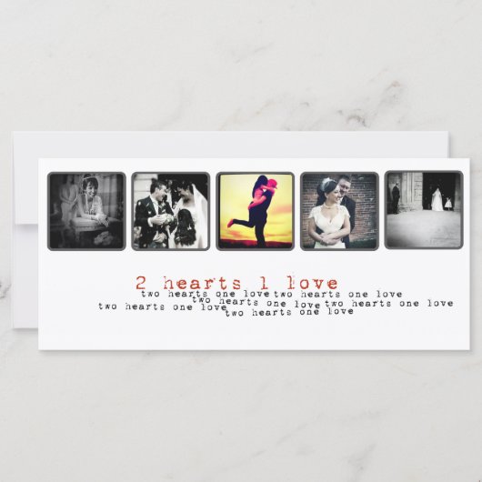 Instagram-Hochzeit-Foto (Vorderseite)