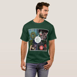 Instagram Hygge Weihnachten Personalisiertes Foto  T-Shirt