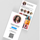 Instagram Influenzus QR Code Visitenkarte
