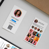 Instagram Influenzus QR Code Visitenkarte