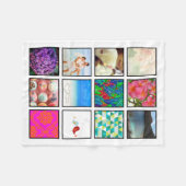 INSTAGRAM IT! 12 FOTO/SCHIENFLEISCH-BLANKETS FLEECEDECKE (Vorderseite (Horizontal))