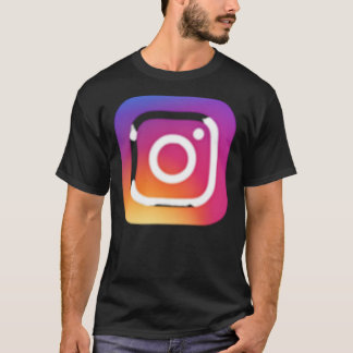 Instagram Logo Design Klassischer T - Shirt