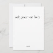 instagram lustige WeihnachtsFotokarten Feiertagskarte (Rückseite)