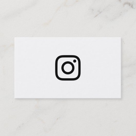 instagram Nachfolger Telefonnummerkarte (Vorderseite)
