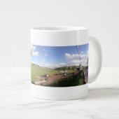 Instagram Panoramic Foto Custom Jumbo Tasse (Vorderseite Rechts)