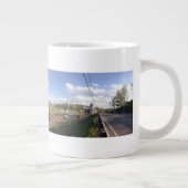 Instagram Panoramic Foto Custom Jumbo Tasse (Rechts)