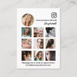 Instagram Photo Collage Beauty Social Media logo Visitenkarte