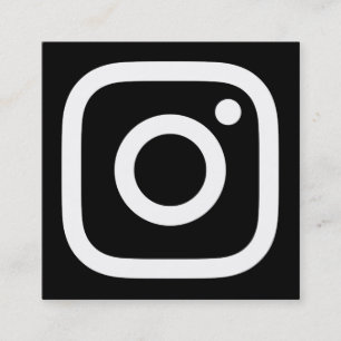 instagram Promo Quadratische Visitenkarte