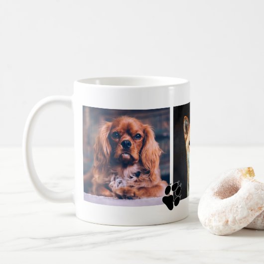 Instagram Puppy Foto Tasse (Mit Donut)