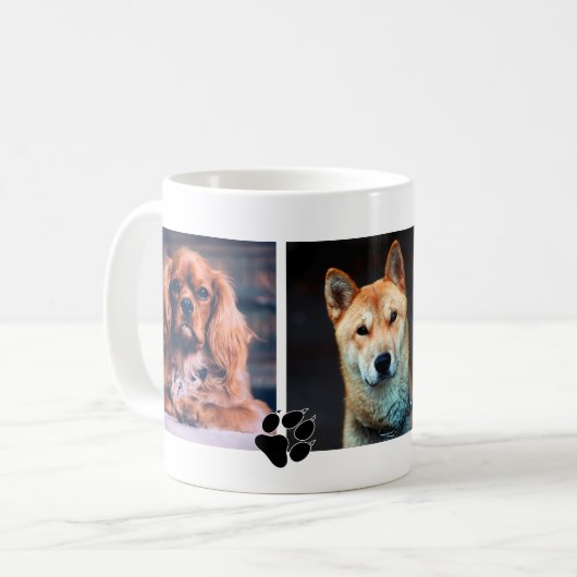 Instagram Puppy Foto Tasse (Vorderseite Links)