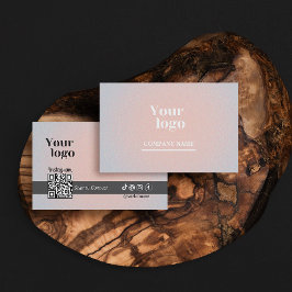 Instagram Qr Code Moderner, fett gefärbter, hologr Visitenkarte