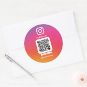 Instagram QR code sticker (Umschlag)
