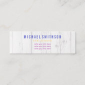 Instagram Social Media-Benutzername Mini Visitenkarte (Rückseite)