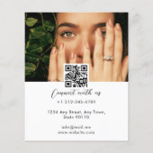 Instagram Social Media Profil FotoCollage Flyer (Hinten)