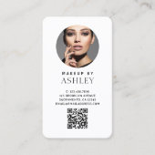 Instagram Social Media Simple Makeup Visitenkarte (Vorderseite)