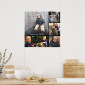 Instagram Square FotoCollage Poster (Küche)