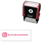 Instagram Stempel | Ihr Instagram Name (Beispiel)