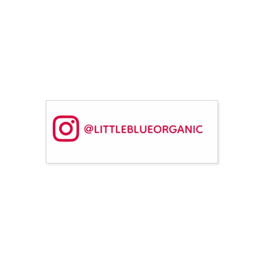 Instagram Stempel | Ihr Instagram Name (Design)