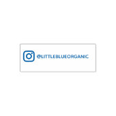 Instagram Stempel | Ihr Instagram Name (Design)