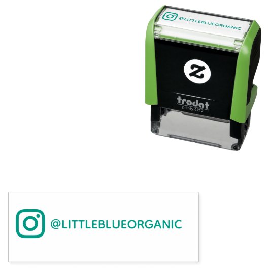 Instagram Stempel | Ihr Instagram Name (Beispiel)
