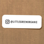 Instagram-Tag | Ihr Instagram Namensschild