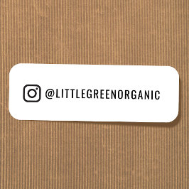 Instagram-Tag | Ihr Instagram Namensschild