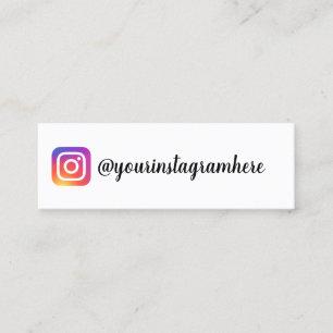 instagram Visitenkarte