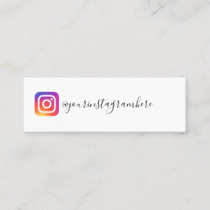 instagram Visitenkarte