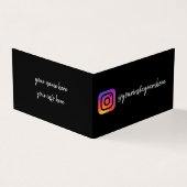 Instagram Visitenkarten (Vorderseite)
