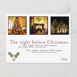 Instagram Weihnachten Foto Postkarten