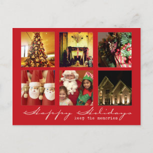 Instagram Weihnachten Foto Postkarten