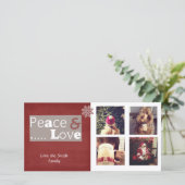 instagram WeihnachtsFotokarten Feiertagskarte (Stehend Vorderseite)
