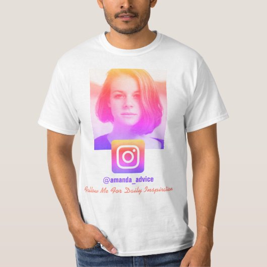 Instagram Werbeaktion T - Shirt (Vorderseite)