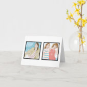 Instagram zwei Foto-kundenspezifische Karte (Gelbe Blume)