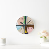 Instagramm 4 Foto Personalisierte Uhr (Zuhause)