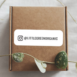 Instagramm-Etikett | Ihr Instagram-Name-Aufkleber