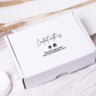 Instagramm Facebook für kleine Unternehmen Folgen Permastempel