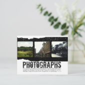 instagramm Foto inspirierend Postkarte (Stehend Vorderseite)