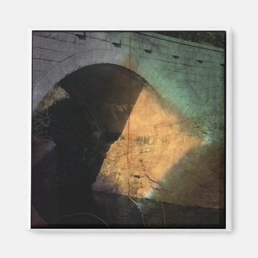 Instagramm-Foto-Magnet Magnet (Vorne)